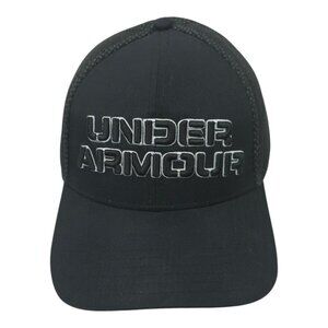 Under Armour 3D Embroidered Logo Mesh Flex Fit L/XL Cap Trucker Baseball Hat